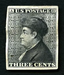 3c Franklin essay, 1851. Creator: Unknown
