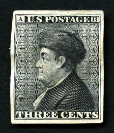 3c Franklin essay, 1851. Creator: Unknown