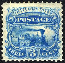 3c Steam Locomotive essay, 1869. Creator: Unknown