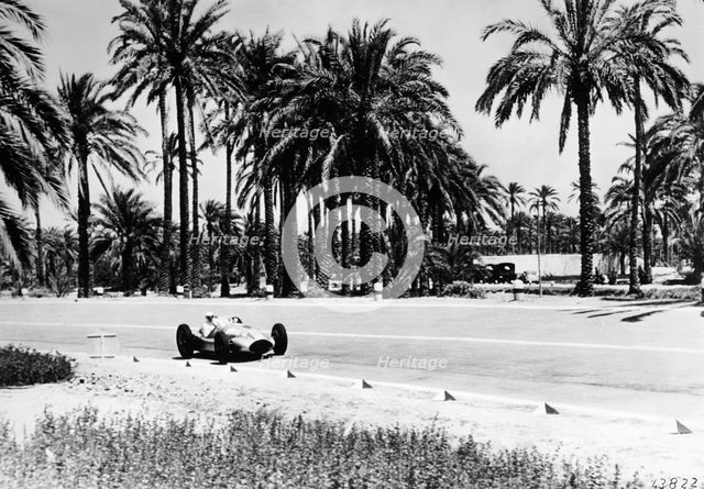 1.5 litre Mercedes in action, Tripoli Grand Prix, Tripoli, Libya, 1939. Artist: Unknown