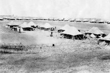 1/5 RWR battalion camp, Samarra, Mesopotamia, 1918