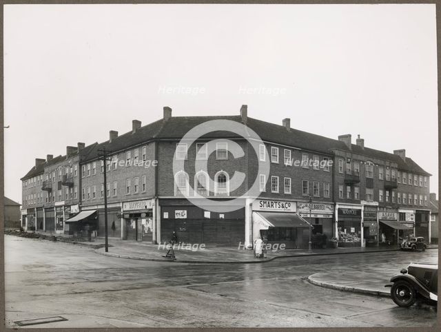 1-17 Beaconsfield Parade, Mottingham, Bromley, London, 1939-1950. Creator: Healey and Baker.