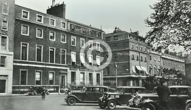 1-2 St James's Square, Westminster LB, London: front elevations, 1956. Creator: Unknown.