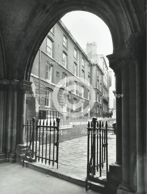 1-3 Doctor Johnson's Buildings, Inner Temple Lane, London. Creator: Unknown.