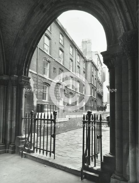1-3 Doctor Johnson's Buildings, Inner Temple Lane, London. Creator: Unknown.