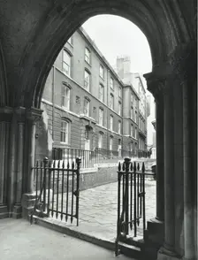 1-3 Doctor Johnson's Buildings, Inner Temple Lane, London. Creator: Unknown