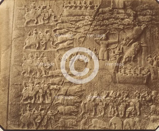 (1) [Tag-e Bustan, Kermanshah], 1840s-60s. Creator: Luigi Pesce.