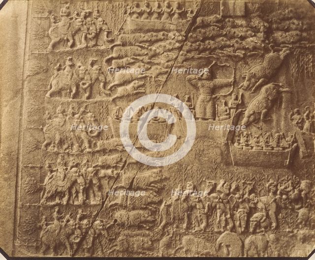 (1) [Tag-e Bustan, Kermanshah], 1840s-60s. Creator: Luigi Pesce.