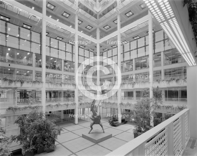 1 Finsbury Avenue, Broadgate, City of London, 03/09/1984. Creator: John Laing plc.