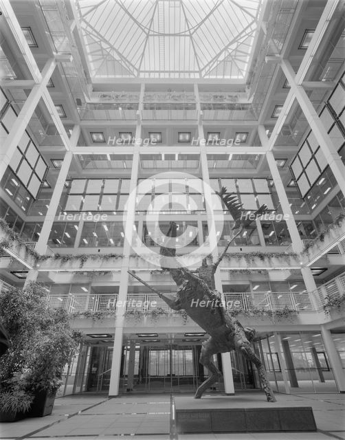 1 Finsbury Avenue, Broadgate, City of London, 03/09/1984. Creator: John Laing plc.