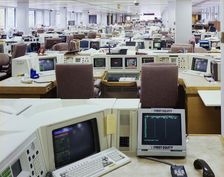 1 Finsbury Avenue, Broadgate, City of London, 22/05/1988. Creator: John Laing plc
