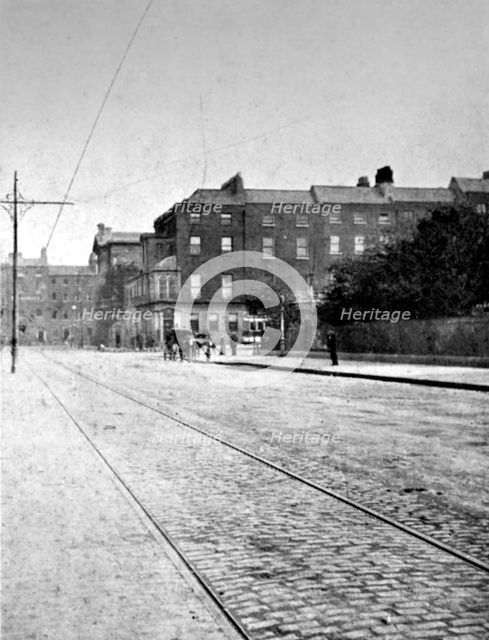 1, Merrion Square, Dublin, Ireland: the house where Oscar Wilde was born in 1854, (1906).  Creator: Unknown.