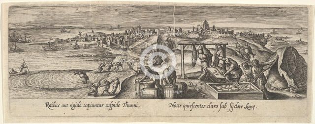 1 of 8 plates on Hunting and Fishing. Creator: Unknown.