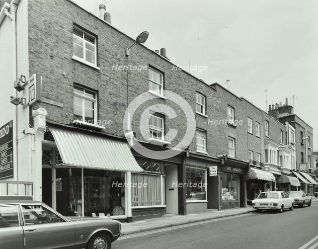 10-26 Richmond Hill, Richmond, London: front elevations, 1977. Creator: Unknown.