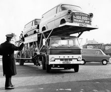 100,000th Transit van is delivered 1968. Creator: Unknown
