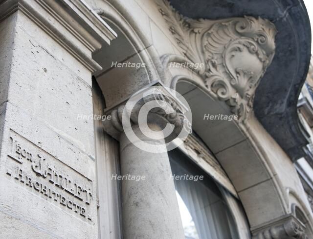 100 Avenue Albert, Brussels, Belgium, (c1910),  c2014-c2017. Artist: Alan John Ainsworth.