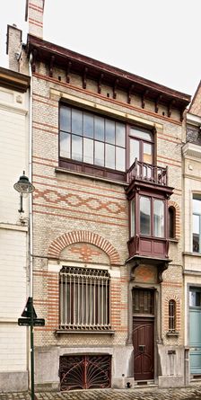 103 Rue Charles Quint, Brussels, Belgium, (1898) c2014-2017. Artist: Alan John Ainsworth