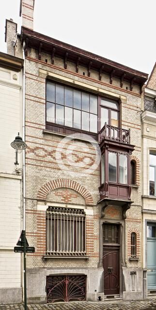 103 Rue Charles Quint, Brussels, Belgium, (1898) c2014-2017. Artist: Alan John Ainsworth.