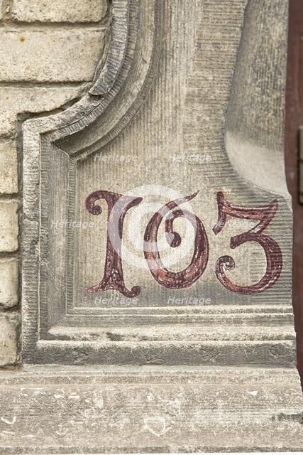 103 Rue Charles Quint, Brussels, Belgium, (1898) c2014-2017. Artist: Alan John Ainsworth.