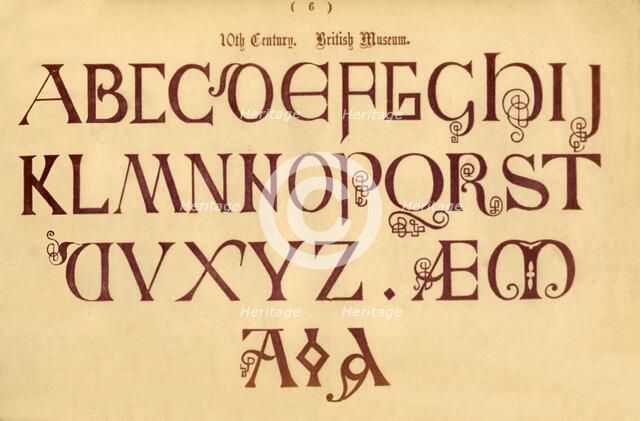 '10th Century. British Museum', 1862. Artist: Unknown.