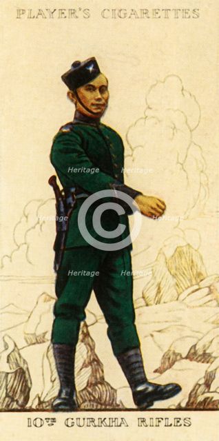 '10th Gurkha Rifles', 1936. Creator: Unknown.