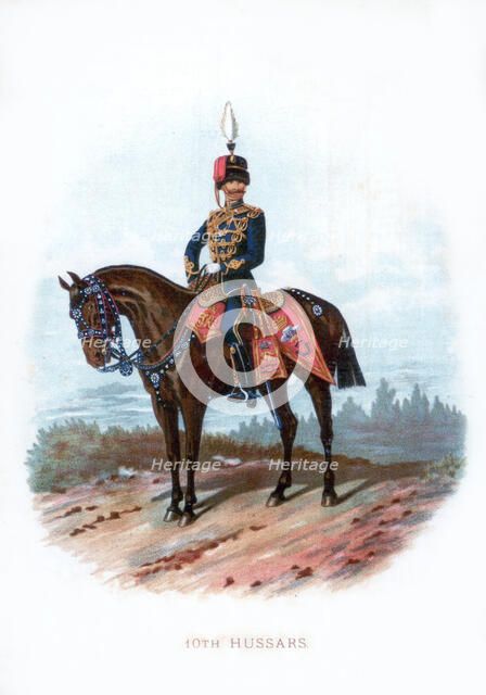 '10th Hussars', 1889. Artist: Unknown
