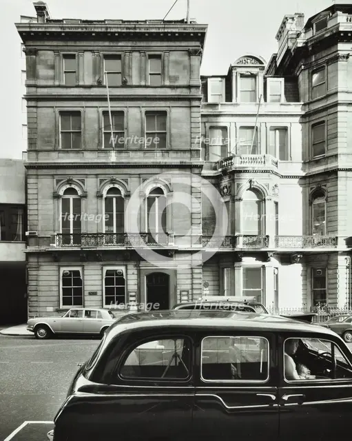 11 Hamilton Place, Westminster LB, London: front elevation, 1976. Creator: Unknown.