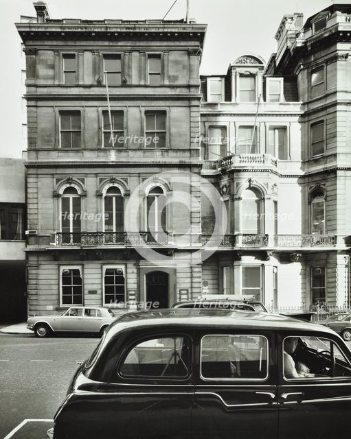 11 Hamilton Place, Westminster LB, London: front elevation, 1976. Creator: Unknown.
