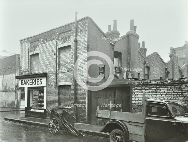 11 St Leonard's Road by Follet Street, Poplar, London, 1950. Creator: Unknown.