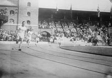 110 metre race - Olympic Games - 1912, 1912. Creator: Bain News Service