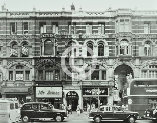 113-117 Oxford Street, London: front elevations, 1976. Creator: Unknown.