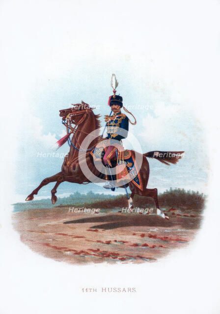 '11th Hussars', 1889. Artist: Unknown