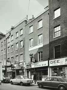 12-105 Little Newport Street, Westminster LB, London: front elevations, 1975. Creator: Unknown