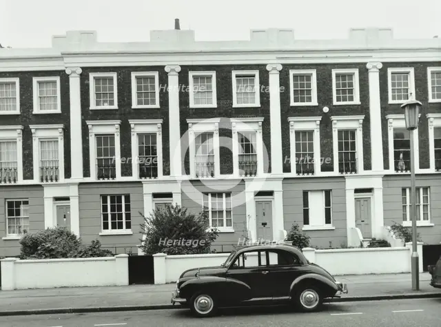 12-15 Queen's Grove, Westminster LB, London: front elevations, 1975. Creator: Unknown.