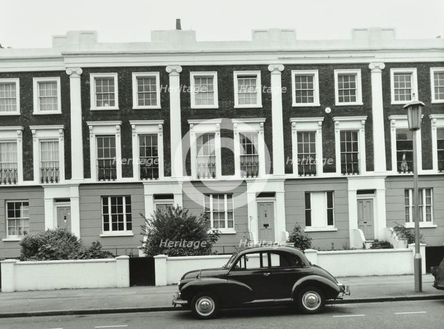 12-15 Queen's Grove, Westminster LB, London: front elevations, 1975. Creator: Unknown.
