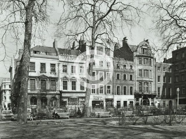 12-18 Soho Square, Westminster LB, London: front elevations, 1964. Creator: Unknown.