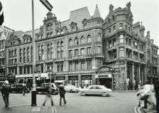 12-28 Shaftesbury Avenue, Westminster LB, London: looking to Piccadilly Circus, 1973. Creator: Unknown