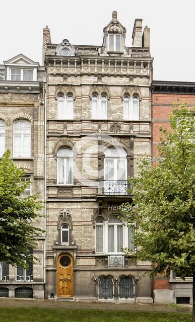 12 Avenue Jef Lambeaux, Brussels, Belgium, (1898), c2014-c2017. Artist: Alan John Ainsworth.