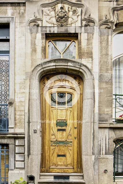 12 Avenue Jef Lambeaux, Brussels, Belgium, (1898), c2014-c2017. Artist: Alan John Ainsworth.
