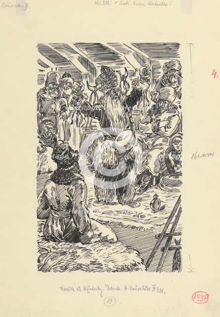 12.- Kutti, Kutui, Kutuchta, 1953. Creator: Andrej Kovacik.