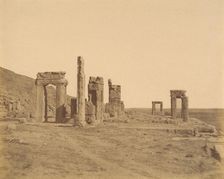 (12) [Persepolis, (W: before restoration), 1840s-60s. Creator: Luigi Pesce