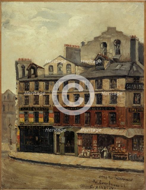 12, rue Transnonain. (62, rue Beaubourg), c1900. Creator: G Albaret.
