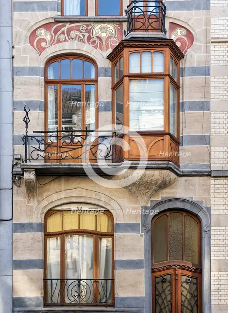 120 Avenue Brugmann, Brussels, Belgium, (1904), c2014-c2017. Artist: Alan John Ainsworth.