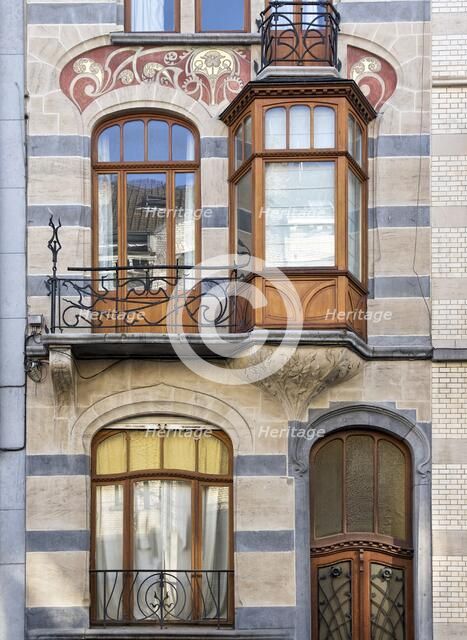 120 Avenue Brugmann, Brussels, Belgium, (1904), c2014-c2017. Artist: Alan John Ainsworth.