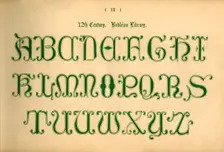 12th Century. Bodleian Library 1862