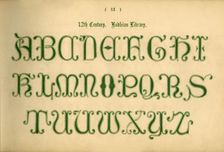 12th Century. Bodleian Library 1862