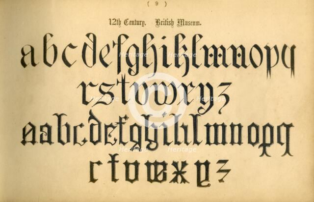 '12th Century. British Museum', 1862. Artist: Unknown.