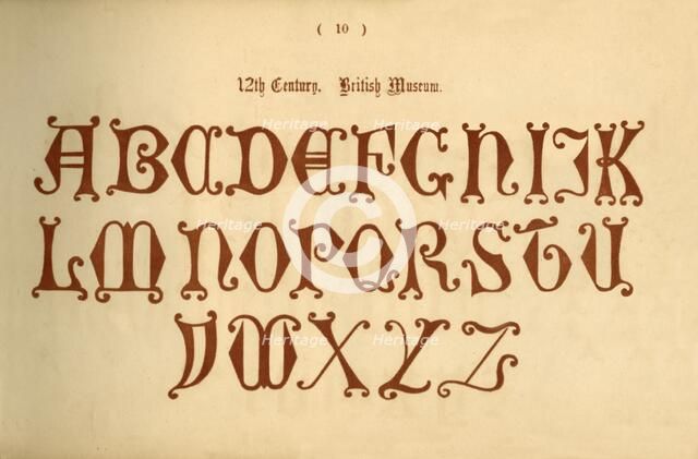 '12th Century. British Museum', 1862. Artist: Unknown.