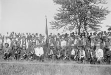12th Pa. Volunteers [i.e., 72nd Pennsylvania Infantry] at Bloody Angle, 1913. Creator: Bain News Service