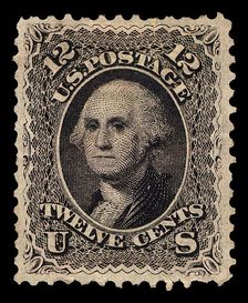 12c Washington single, 1861. Creator: National Bank Note Company